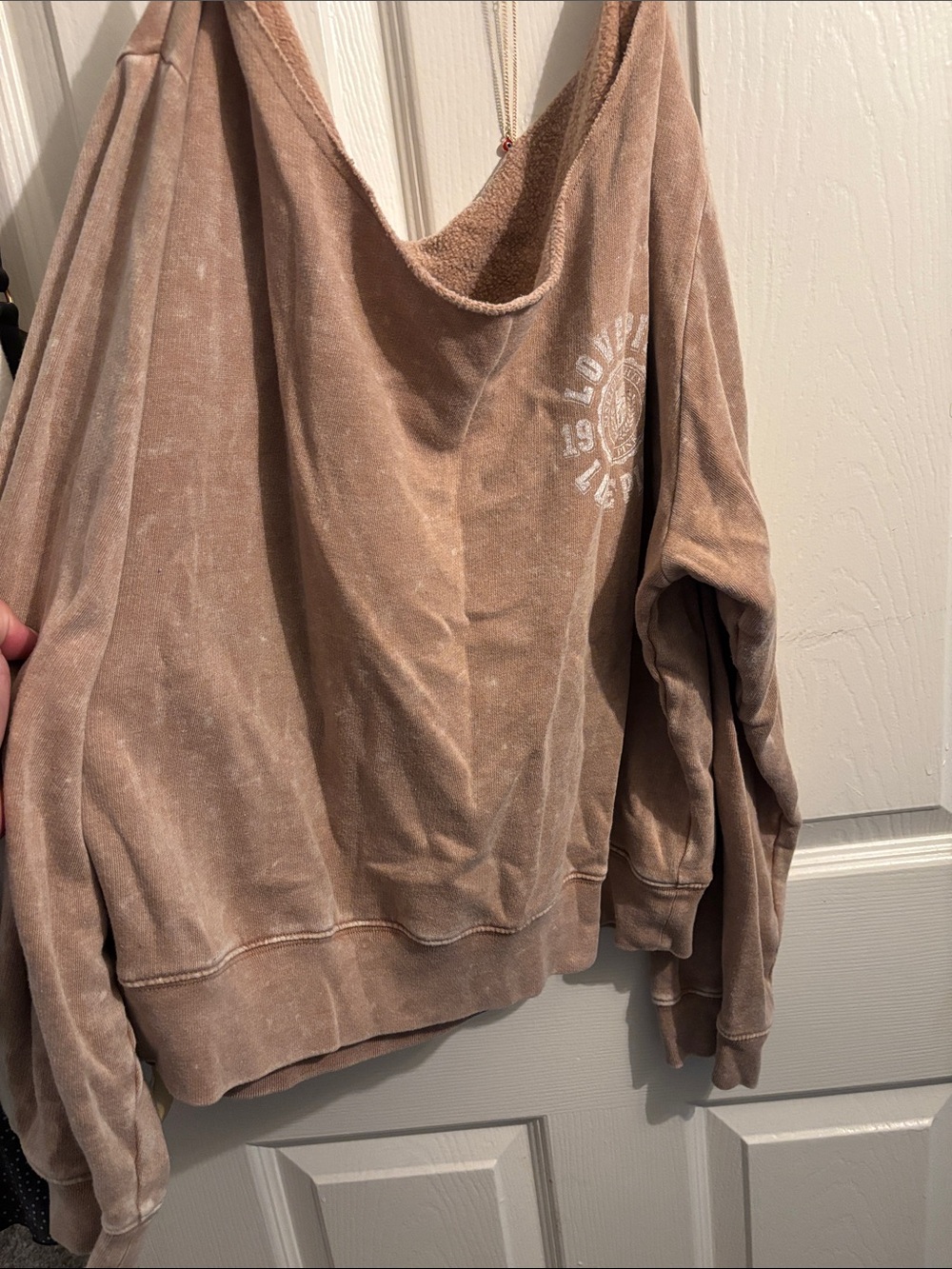 VS PINK OFF SHOULDER XL